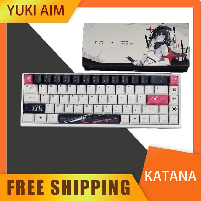Yuki Aim Katana Magnetic Keyboard Anime E-Sports Gaming Mechanical 