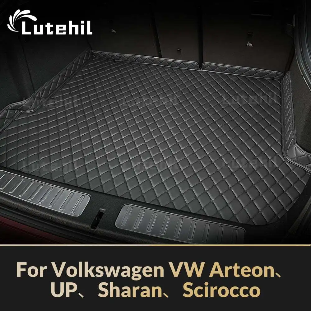 

Для Volkswagen VW Arteon、UP、Sharan、Scirocco изготовленный на заказ коврик в багажник автомобиля защитный коврик грузовой вкладыш авто аксессуары для интерьера
