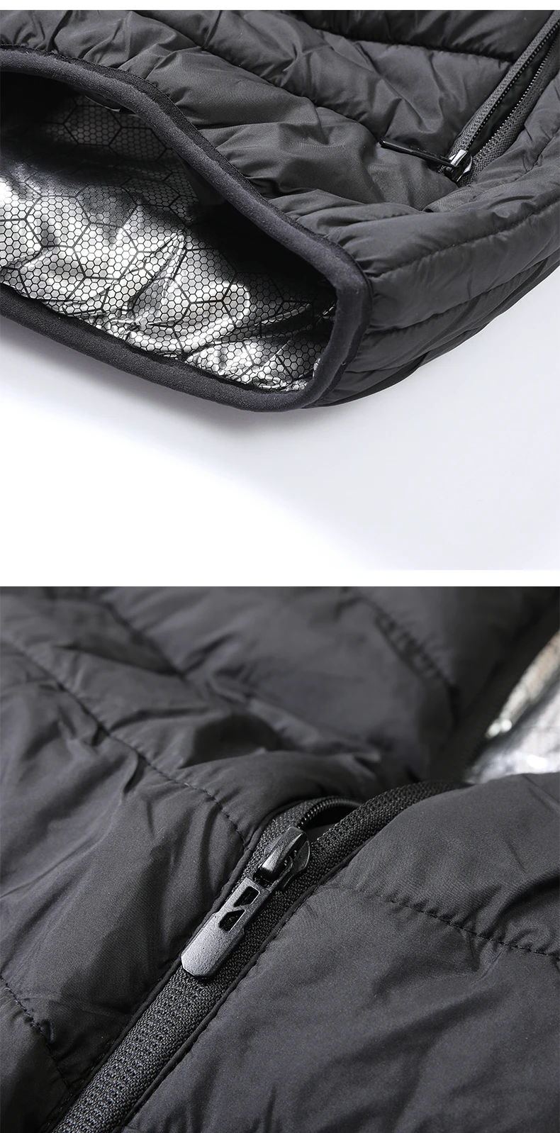 17-Zonen-Smart-Heizweste mit unabhängiger Doppelzonen-Steuerung und drei Temperaturstufen – Outdoor-Freizeitjacke – Detail 14