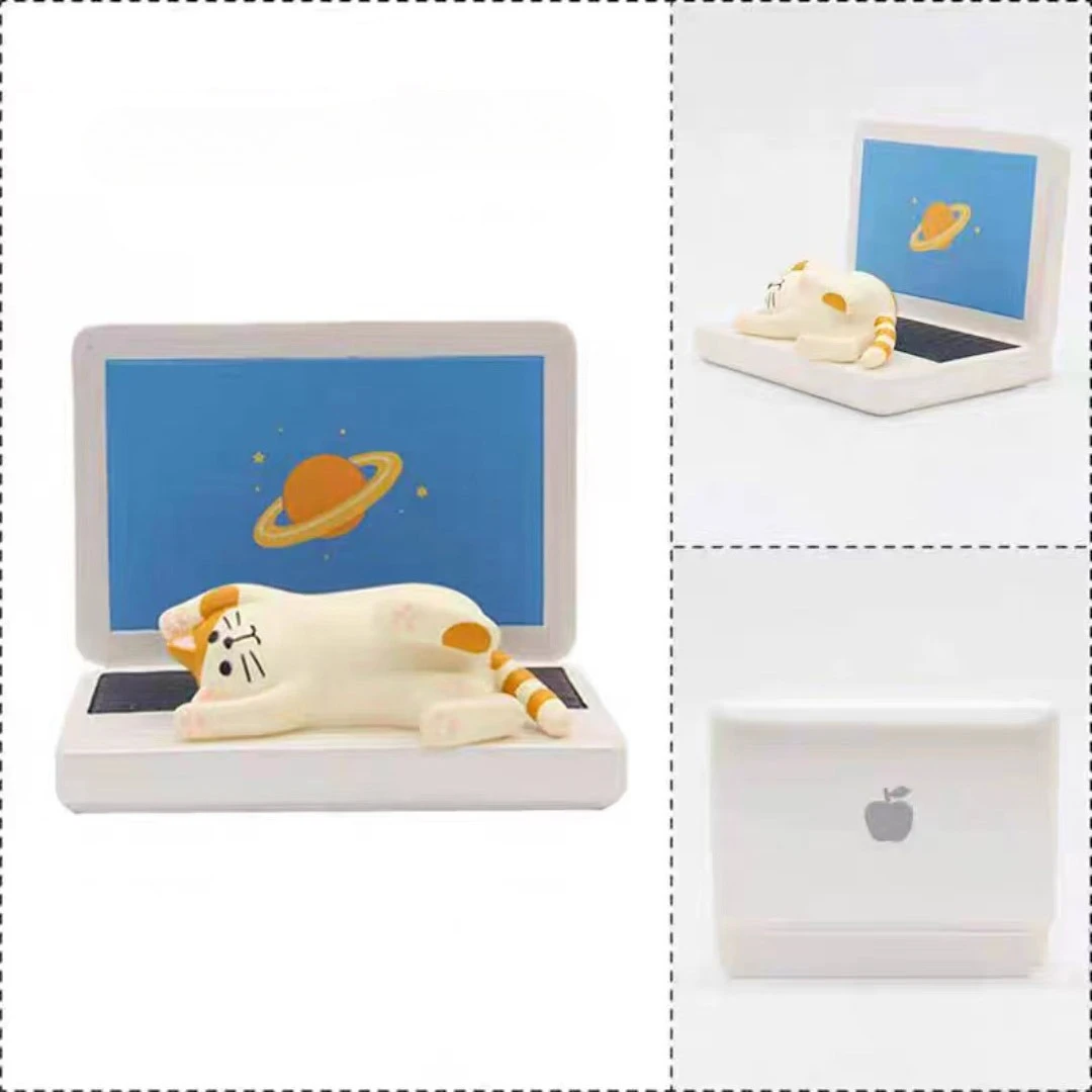 

Lazy Mobile Phone Stand Multi functional Horizontal Tablet iPad Chasing Stand Home Desktop Resin Crafts Ornament