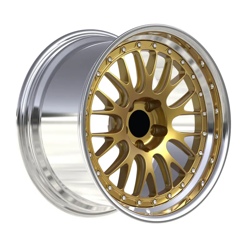 

Professional Custom Forged Wheels High Polished Shine Lip 18 19 20 21 22 23 24 Inch 2 Pieces Car Rims Car Forged Wheel Hub