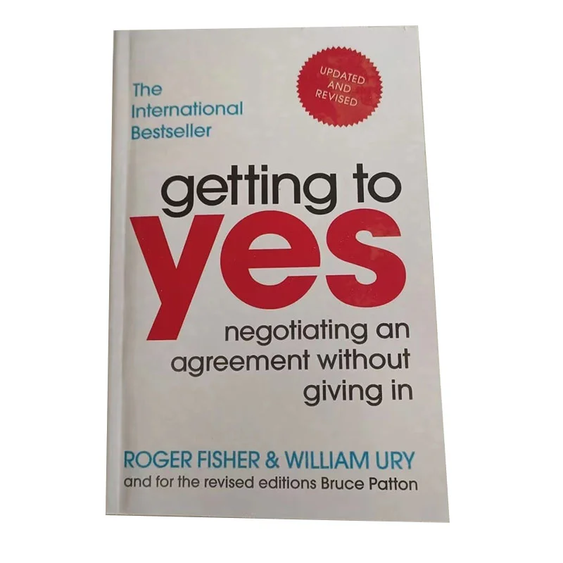 

Getting To Yes Negotiating An Agreement Without Giving In Paperback Book In English