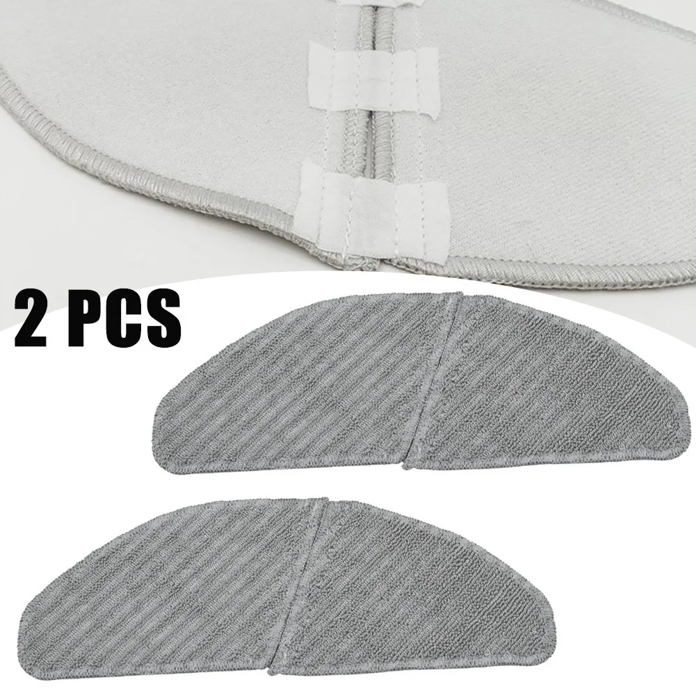 2Pcs Robot Vacuum Cleaner Mop for S8+ M7 Pro Sweeping Robot Polyester Swipe Wipe Mop Cloth Pads