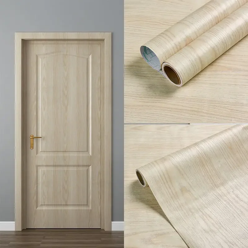 pvc-waterproof-self-adhesive-wallpaper-wall-in-rolls-furniture-cabinets-vinyl-decorative-film-wood-grain-stickers-for-home-decor