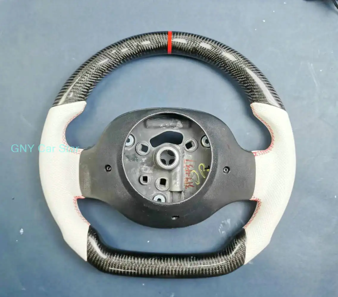 Carbon Fiber Car Steering Wheel For Smart Fortwo W451 C451 2007-2014 view 2
