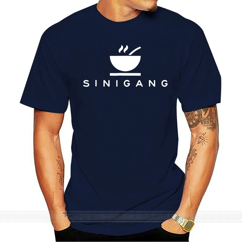 Fashion summer T shirt  Cotton Funny Sinigang Soup T Shirt Filipino Pinoy Philippines