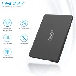 OSCOO Ssd 2.5'' Sata3 Ssd 120gb 240gb Hdd Internal Hard Disk Solid State Drive for laptop desktop computer drives disco