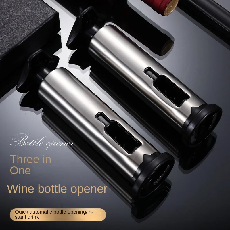 

Wine and beer bottle opener, creative window design, non-charging, vertical and space-saving bottle opener