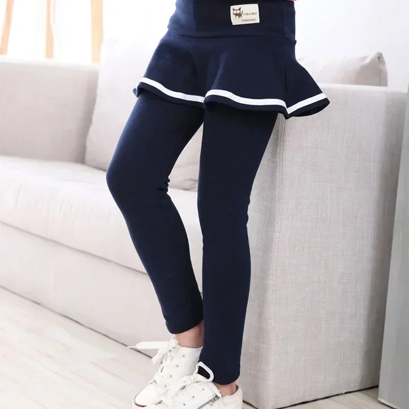 

Spring Fall Girls Sport Legging Children Skirt Pants for 3-8 Years