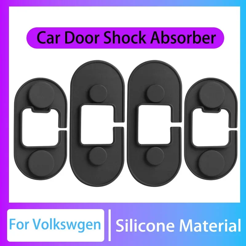 

For Volkswagen TAVENDOR TALAGON Lamando L Door Mute Damping Cushion Silicone Door Lock Buckle Car Door Anti-Collision