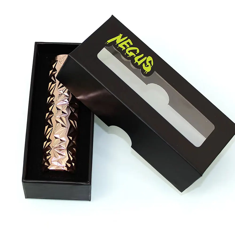 SXK Durga Negus Mod Son สไตล์ Mod Mod ทองคำสีกุหลาบทองเหลือง18650 Hybrid 24มม.หลอด Mod Fit Kayfun X mtl Rta