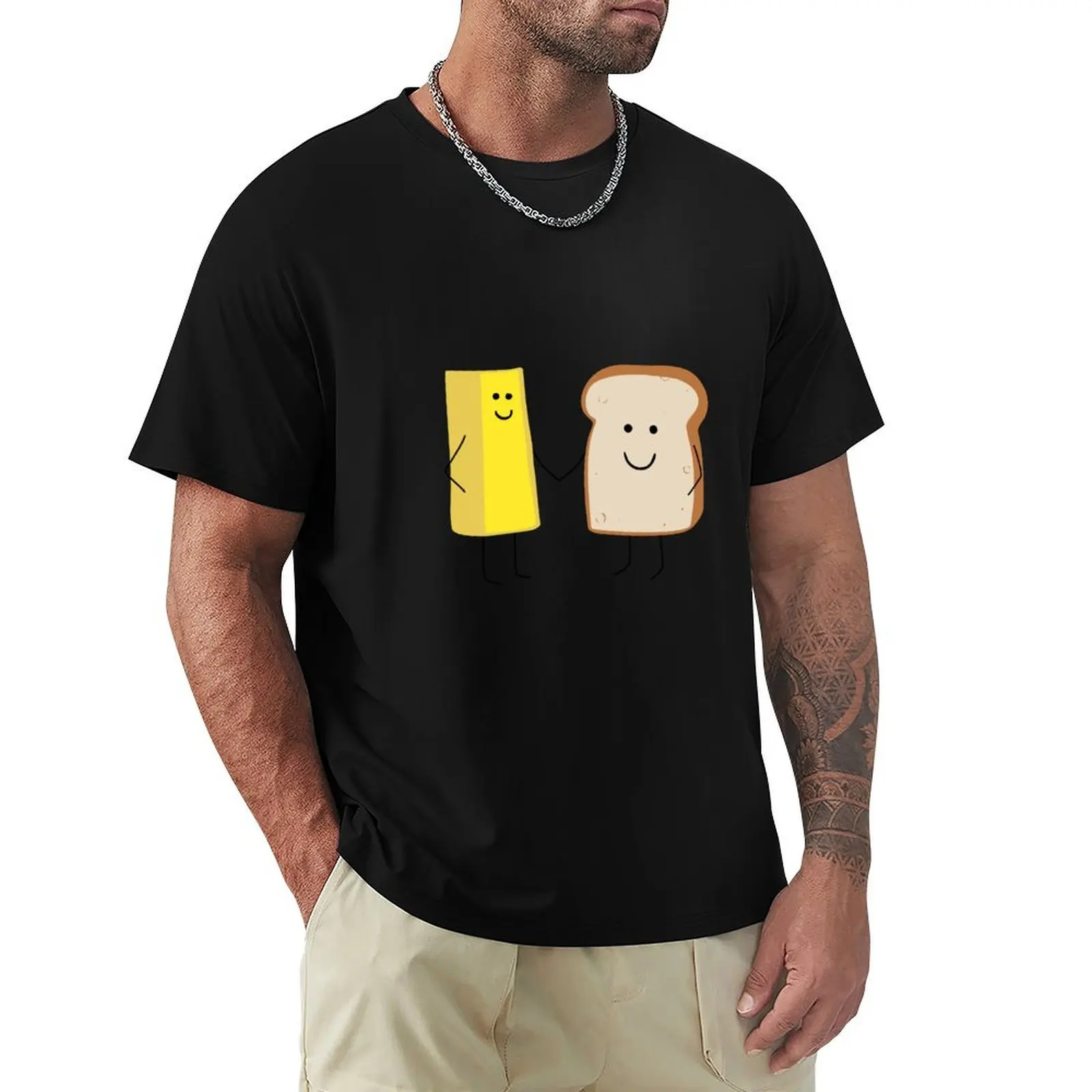 Bread and Butter T-Shirt Big and Tall Solid Color T-Shirt