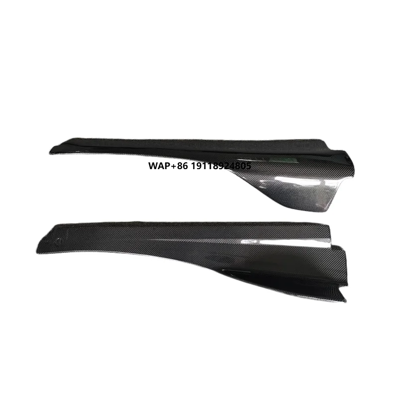 

V-style Carbon Fiber Side Skirt Body Kit for 2015-2018 720S Upgraded Carbon Fiber Side Skirt Blade Body Kit