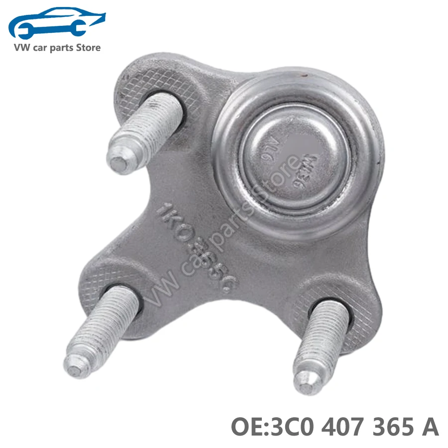 Braço de controle de suspensão Ball Joint, VW Golf, MK6, GTI, Tiguan, Touran, Passat, CC, Scirocco, 1K0407365C, 3C0407365B, 1K0 407365B, 2Pcs