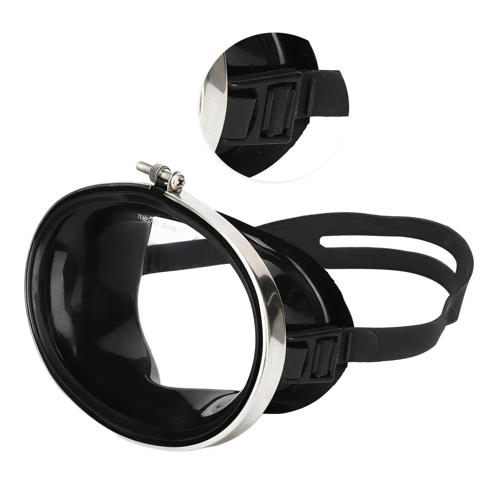 Impact-Resistant Diving Goggles with Snorkel Face Cover for underwater Exploration image 4