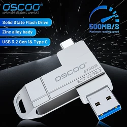 External Ssd Solid State USB 3.2 Flash Drive Disk 512GB 256GB Pen Drive Tiny Pendrive Memory Stick Portable Device U Disk