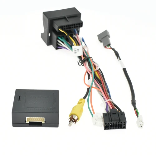Caja decodificadora CANBUS de 16 pines a arnés de cableado, adaptador de Cable de bloqueo Quad para coche para Peugeot 2008 3008 308 307 Citroen C5 C4 C3