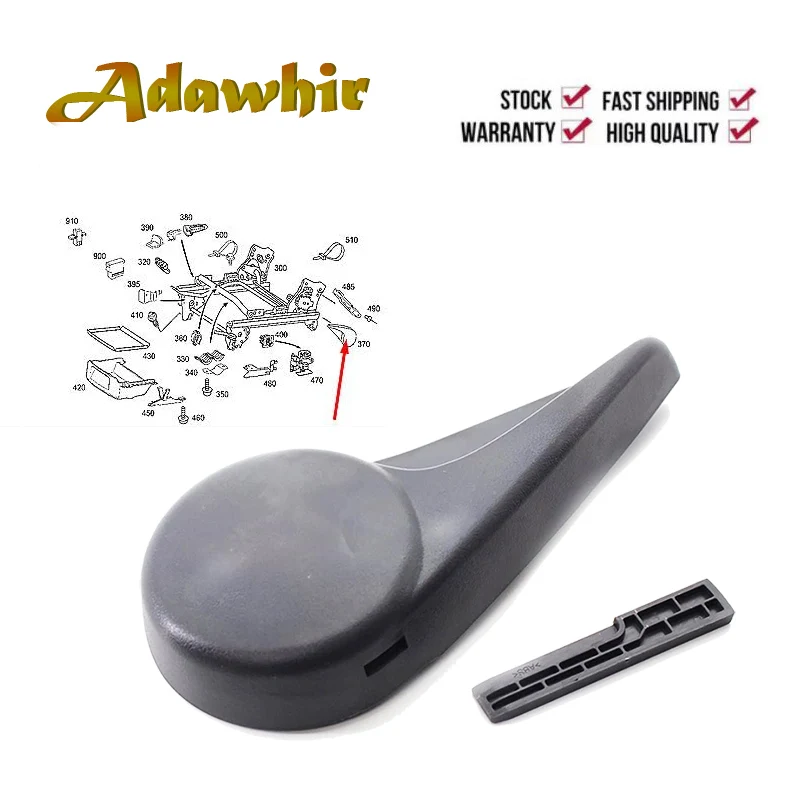 

Seat Adjuster Handle Lever Left Side A1689100100 for Mercedes-Benz A-Class W168 Vaneo 1997-2004 Front Seat Slider Replacement