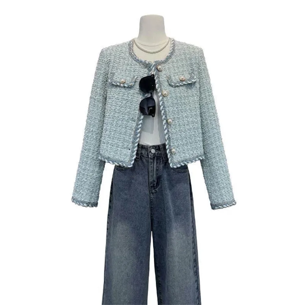 

2025 Spring And Autumn Casual Short Coat Hong Kong style Fashion Middle-Aged Mother Jacket Baseball Uniform Top Outwear Lining