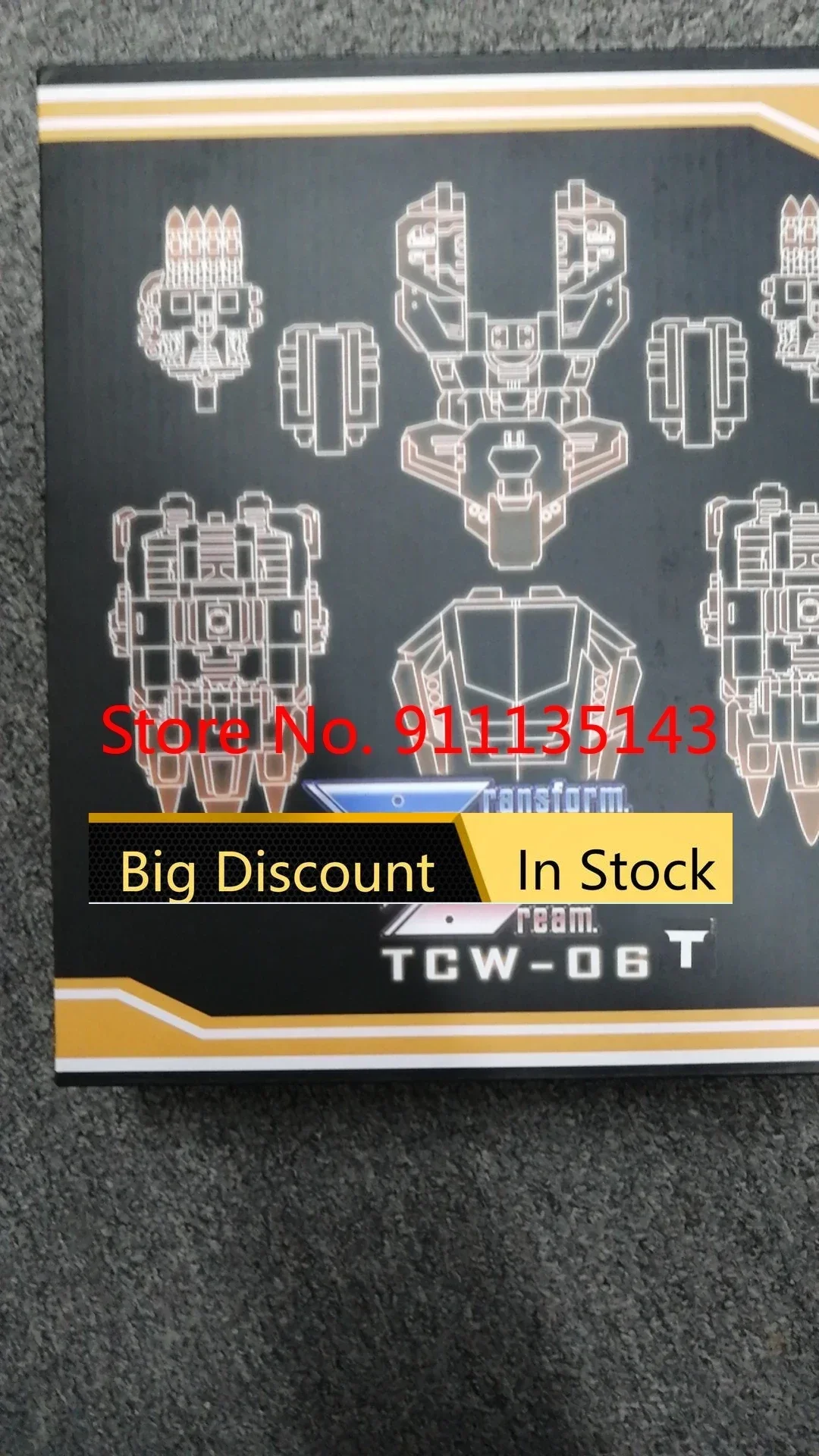 TDW Kit de Atualização de Arma TCW06T, Em Stock