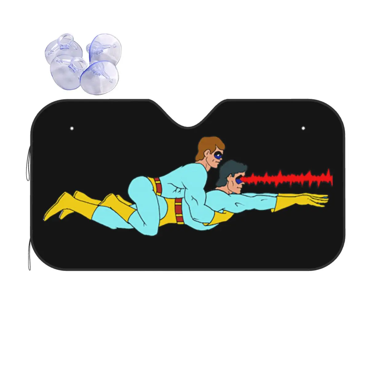 غامض مثلي الجنس الثنائي ظلة الزجاج الأمامي سيارة الزجاج الأمامي نافذة الشمس قناع الملحقات يغطي