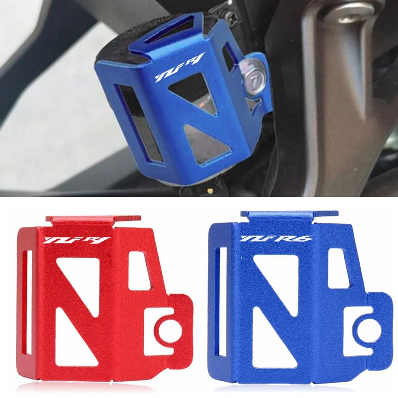 

Motorcycle Rear Brake Fluid Reservoir Cover Guard Oil Cup Protector Fit For YZF-R1 YZF-R3 YZF-R6 YZF-R25 YZF R1 R3 R6 R25