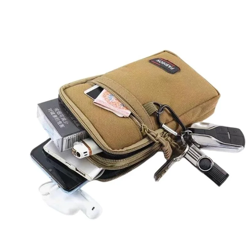 Outdoor Military Waist Pack, Men\'s Cell Phone Pouch, Hunting Tactical Camping Waist Packs