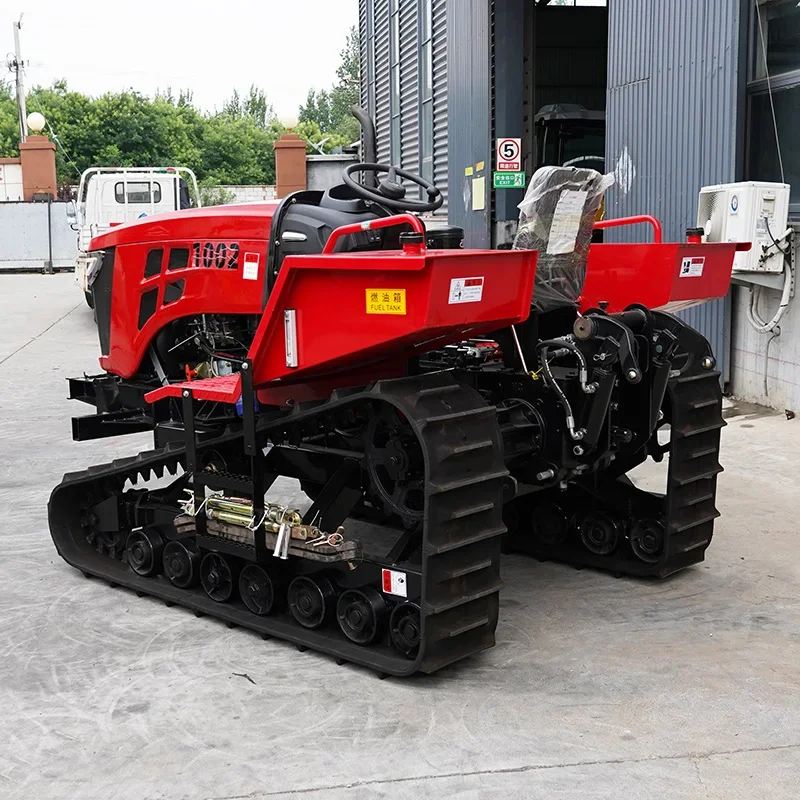 China mini tractor cultivator 10HP 15HP 20HP 25HP rotary tiller power cultivators crawler tractor