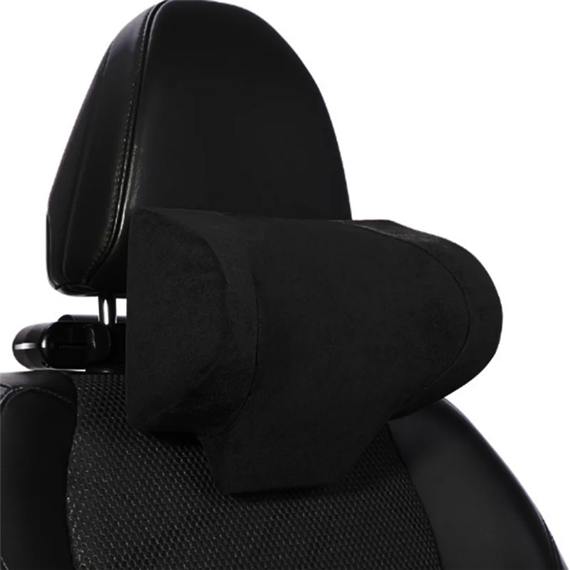 Car Multifunctional Headrest Plus Size Suede Nap Adjustable Up and Down Cushion Neck Pillow