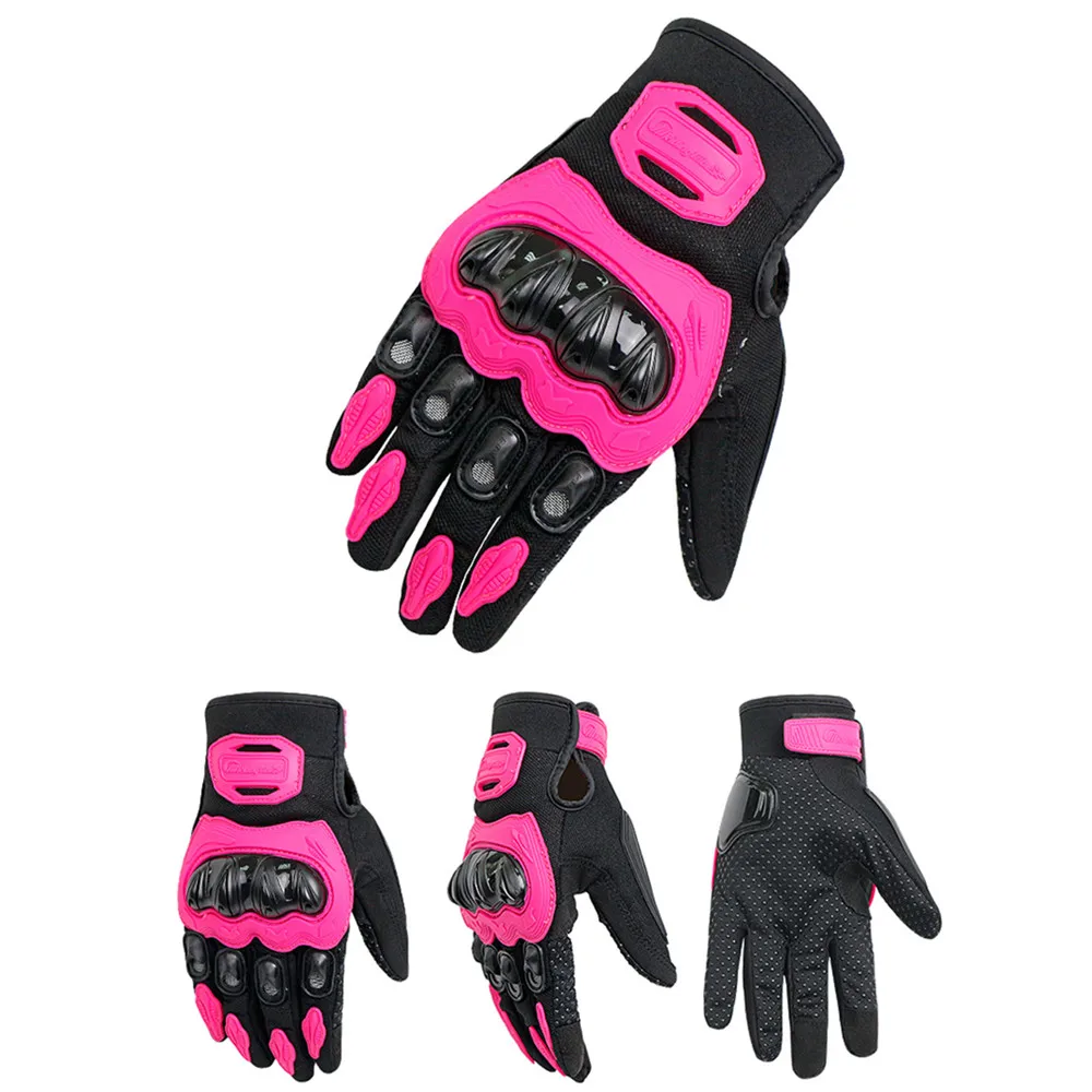 Women Gloves Motorcycle Protective Breathable Mitts Bike Cycling Riding Outdoor Driving Hiking Hunting Training Gloves MCS-21