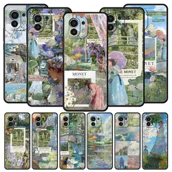 Claude Monet Art Phone Case For Xiaomi 14 13T 12T Pro 12 13 11 Ultra Mi Note 10 Lite 10T 5G 11X Pro 11T 11i 9T Silicone Cover