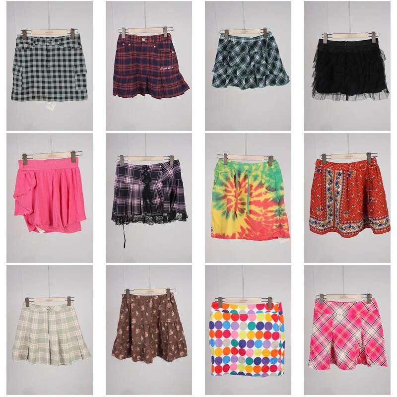 

Vintage Japanese Sle Summer ort Skirt f Body Skirt Artistic Forest System Retro Sle Girls Student High Waist Pleated...