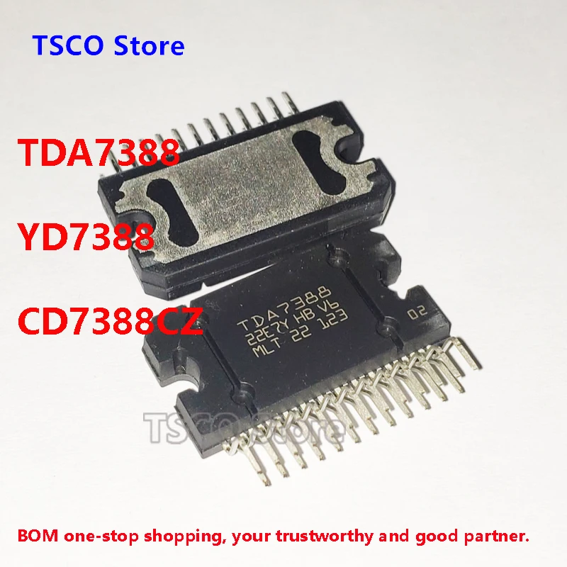 1 pièce TDA7388 CD7388CZ YD7388 Transistor audio de voiture Original ,  100%