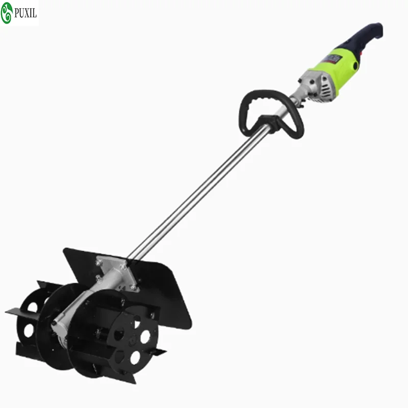 Concrete Mixer 9800W Portable Cement Mortar Gray Concrete Small Industrial Electric Gray Mixer with Adjustable Speed