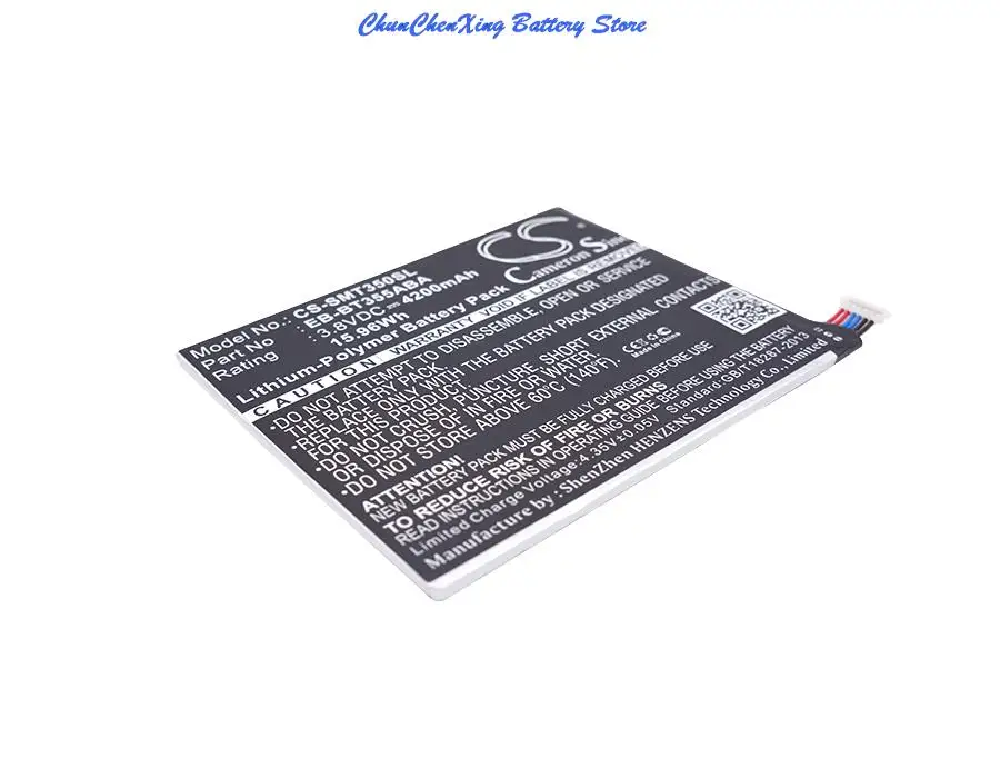 OrangeYu  4200mAh Battery EB-BT355ABA for Samsung Galaxy Tab A 8.0, SM-P350, SM-T350