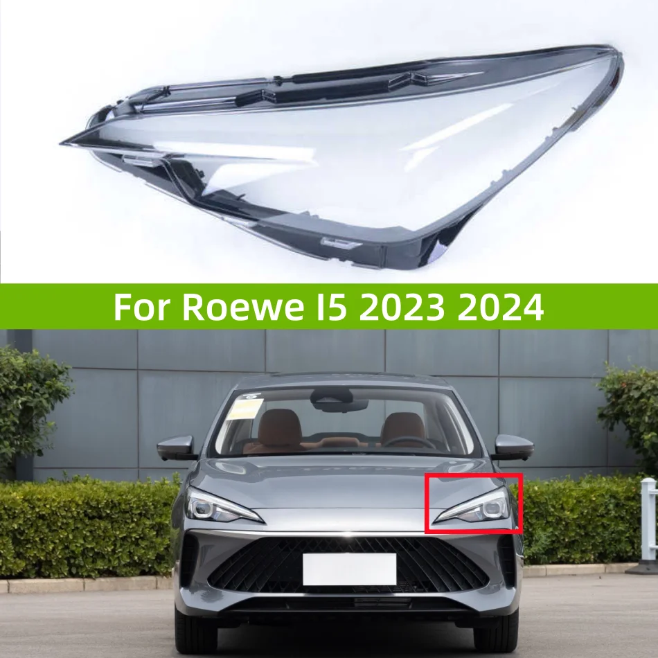 

For Roewe I5 2023 2024 Car Interior Replacement Parts Headlights Lights Glass Transparent Anti-UV And Anti-Aging