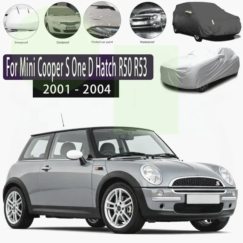 

Для наружной защиты водонепроницаемые пылезащитные чехлы для автомобиля Mini Cooper S One D Hatch R50 R53