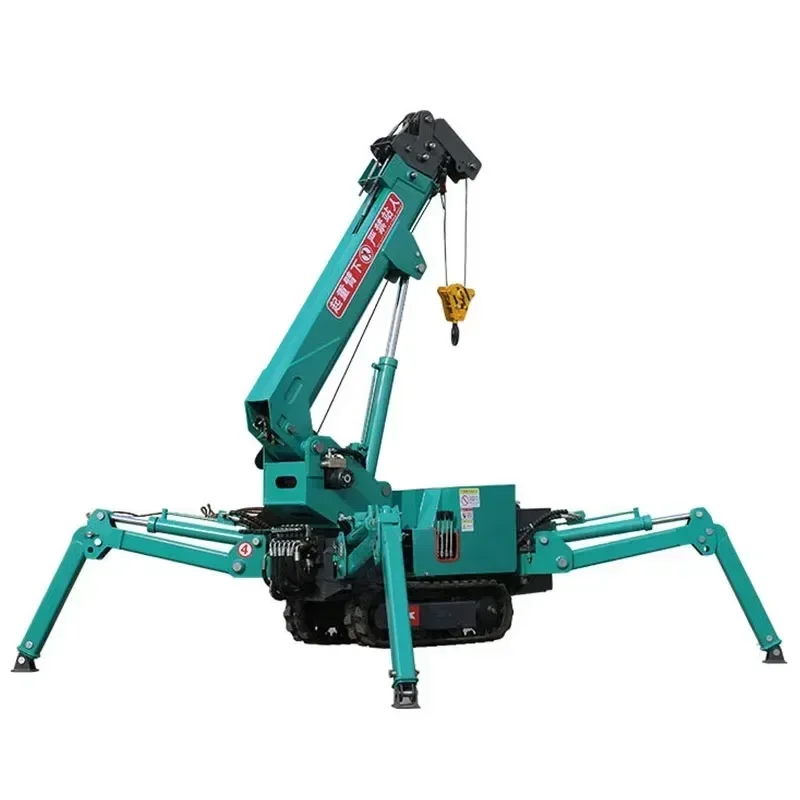 Customized Heavy Load Spider Lift Crane Remote Control High Capacity