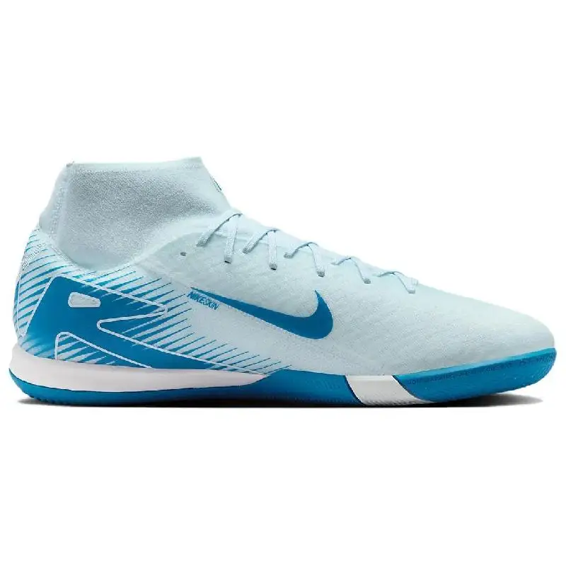 Nike Nike Mercurial Superfly 10 Football Shoes Men Mid-top Glacier Blue / Orbit Blue Sneakers shoes FQ8332-400