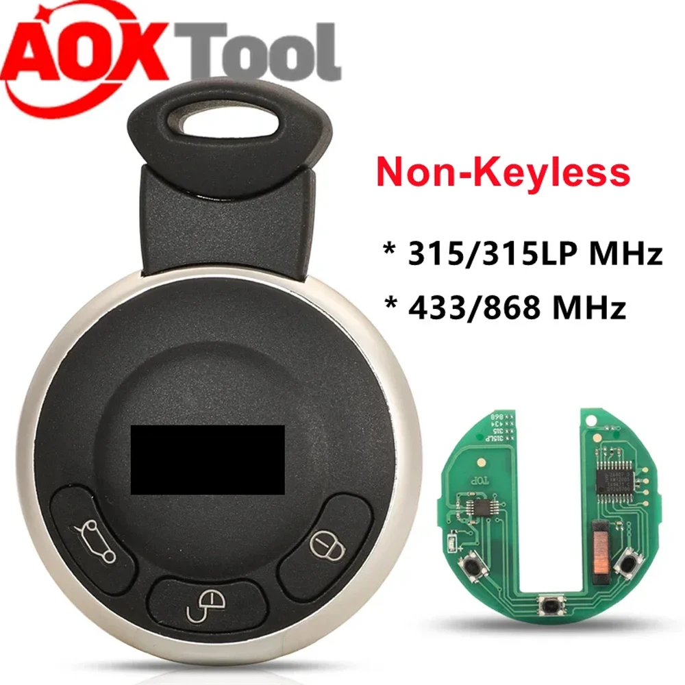 AoKtool KR55WK49333 BMW Remote 315/315lp/434/868mhz Id46 Pcf7953 For Bmw Mini Cooper BMW Key BMW MINI KEY BMW MINI Remote