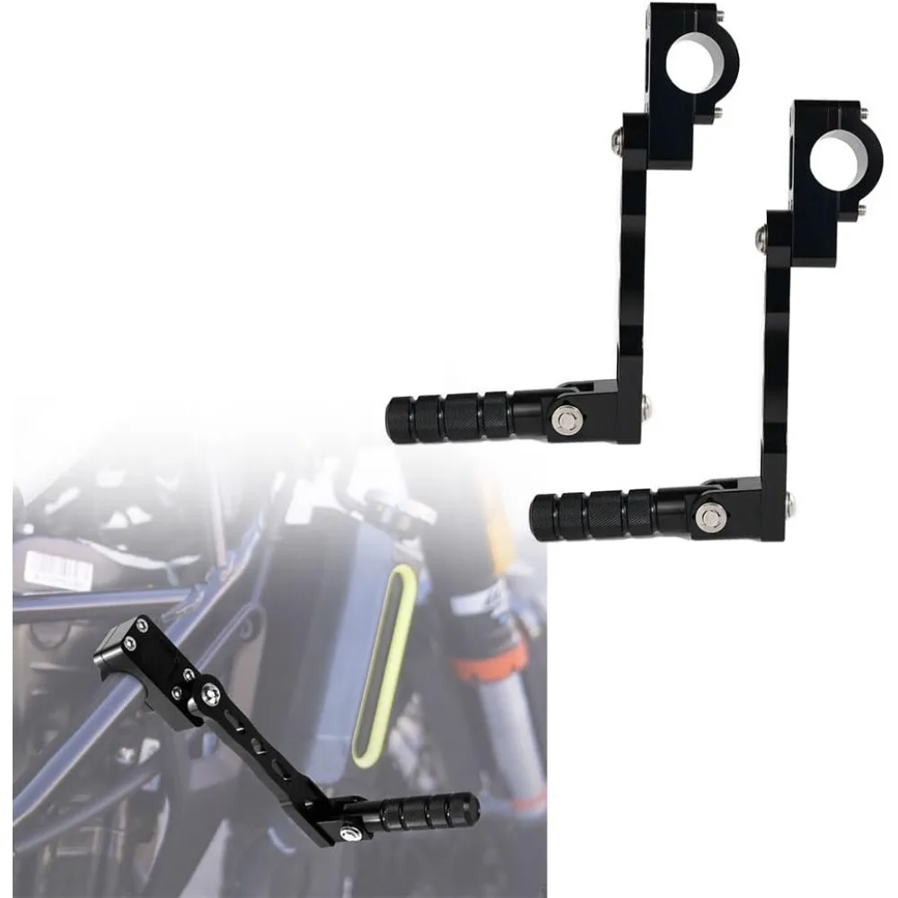 

Adjustable 22 28mm Highway Peg Mount Kit for Engine Guard Crash Bar Footrest