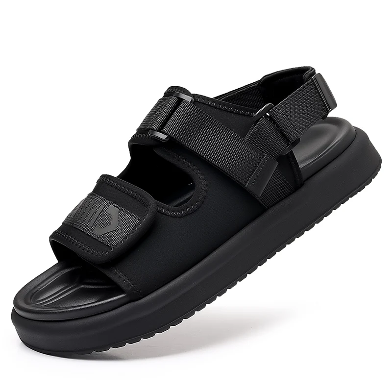 

Летние мужские сандалии, мужская повседневная обувь, уличная мужская пляжная обувь, сандалии для мужчин, римская обувь, большие размеры 38-48