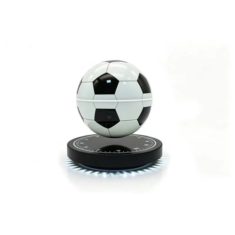 Football Creative Ornament Desktop Decoration Gift Night Light New Magnetic Levitation Football