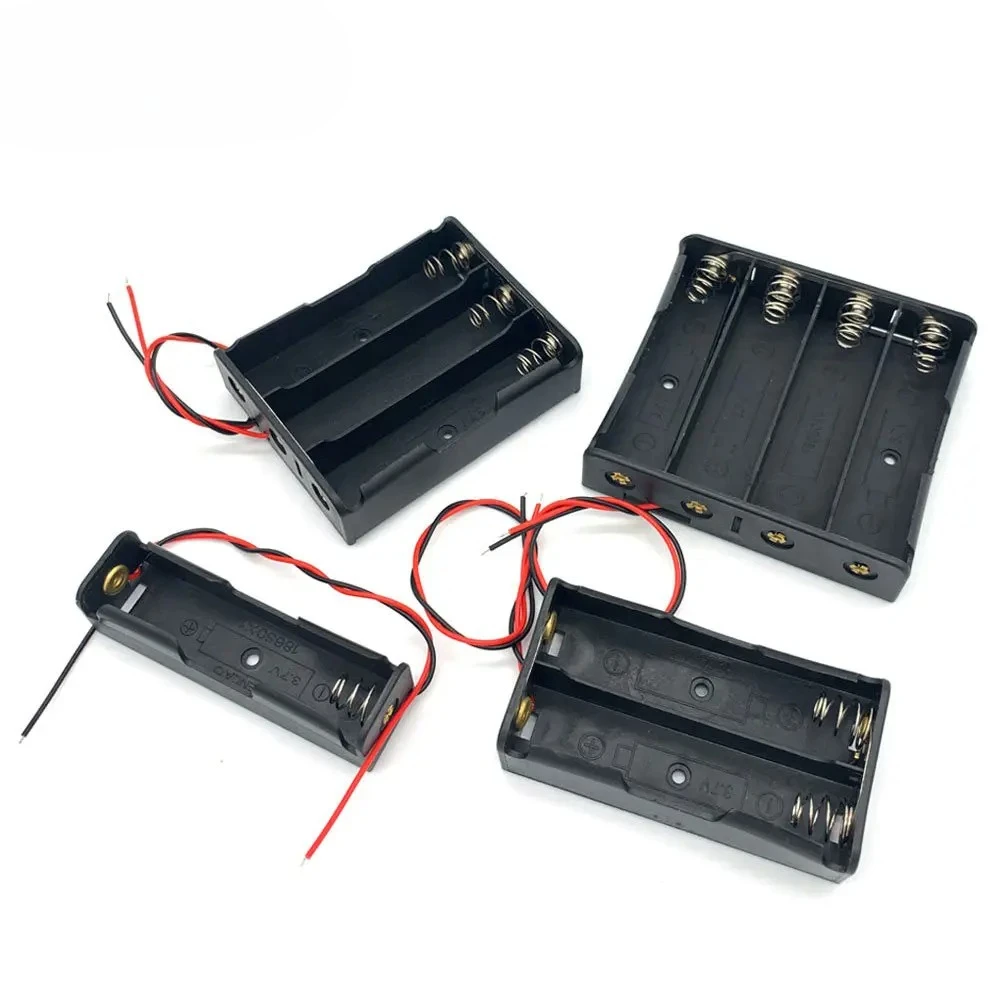 18650 Cases Power Bank  1X 2X 3X 4X 18650 Battery Holder Storage Box Case 1 2 3 4 18650 Parallel Battery Box