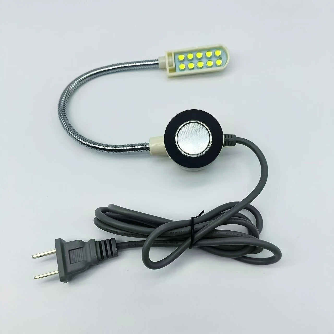Fengshiming Magnetic LED Sewing Machine Light Flexible Gooseneck Energy Saving Work Lamp for Flat Sewing Machine