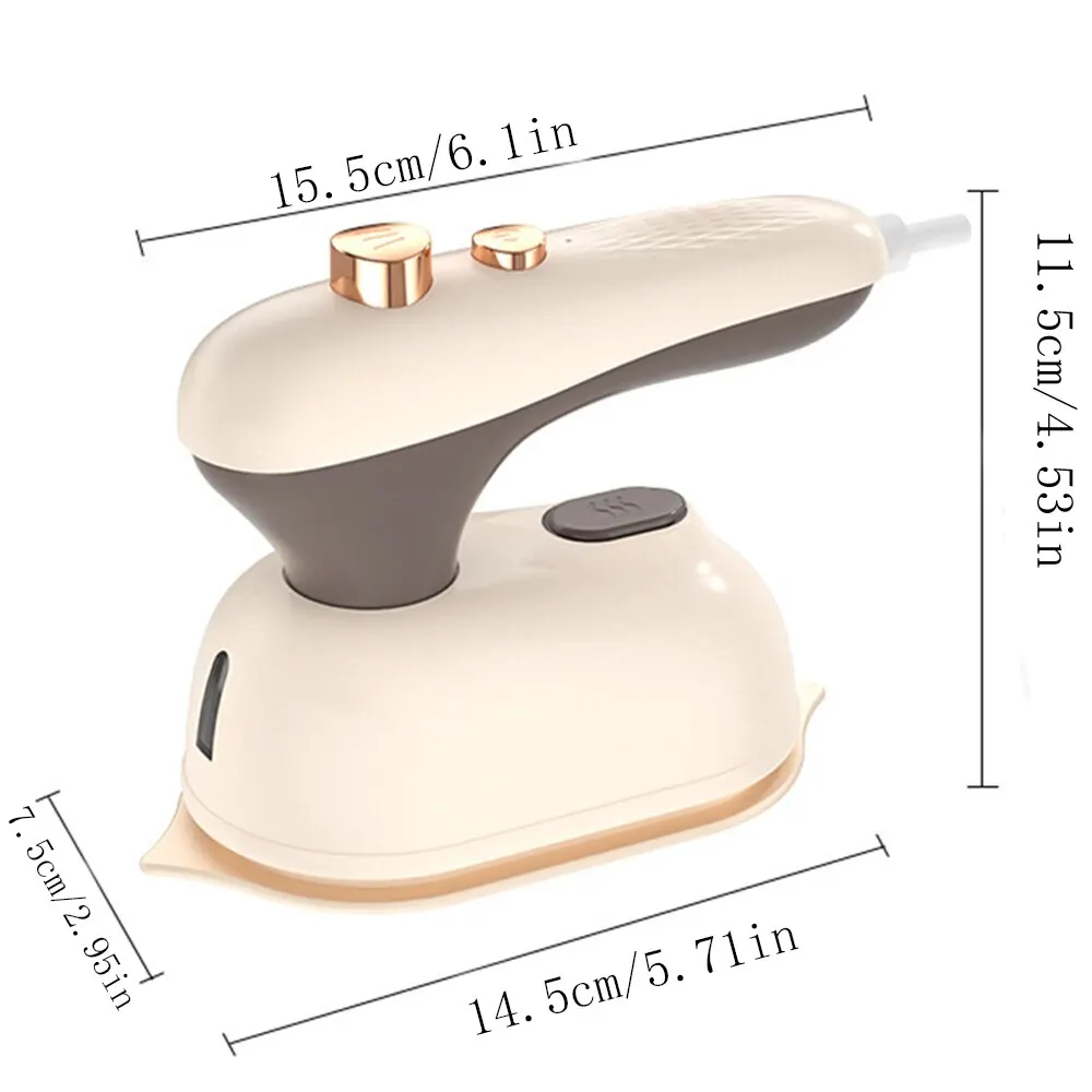 Electric Irons Handheld Garment Steamers Portable Rotary Folding Travel Clothes Steam Iron Home Small Ironing Machine 25W