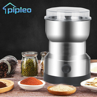 Electric Coffee Grinder Spices Mills 220V Multifunctional Coffee Beans Crusher Cereal Nuts Beans Grains Crushing Machine Tools