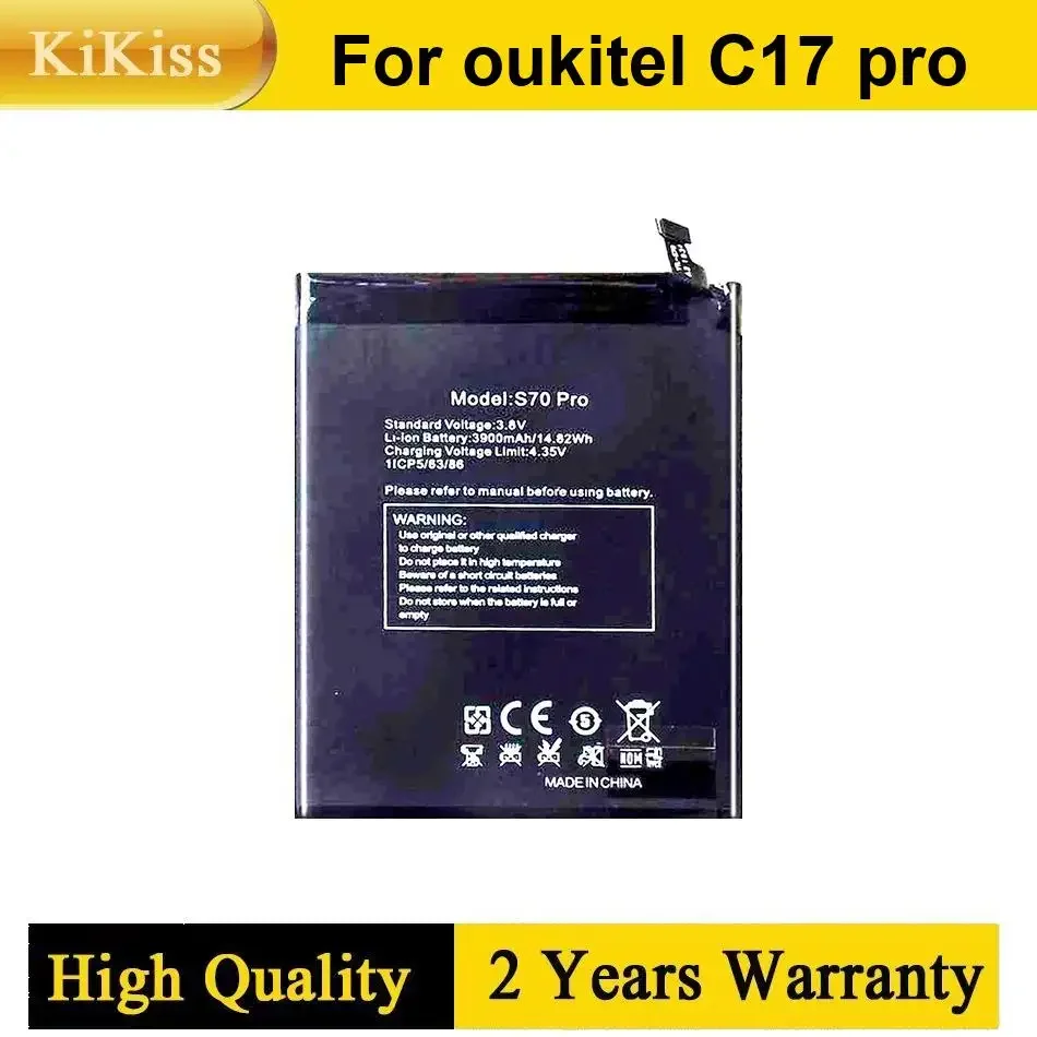 

Mobile Phone Battery Eco-Friendly For oukitel C17 pro High Quality C17 Pro