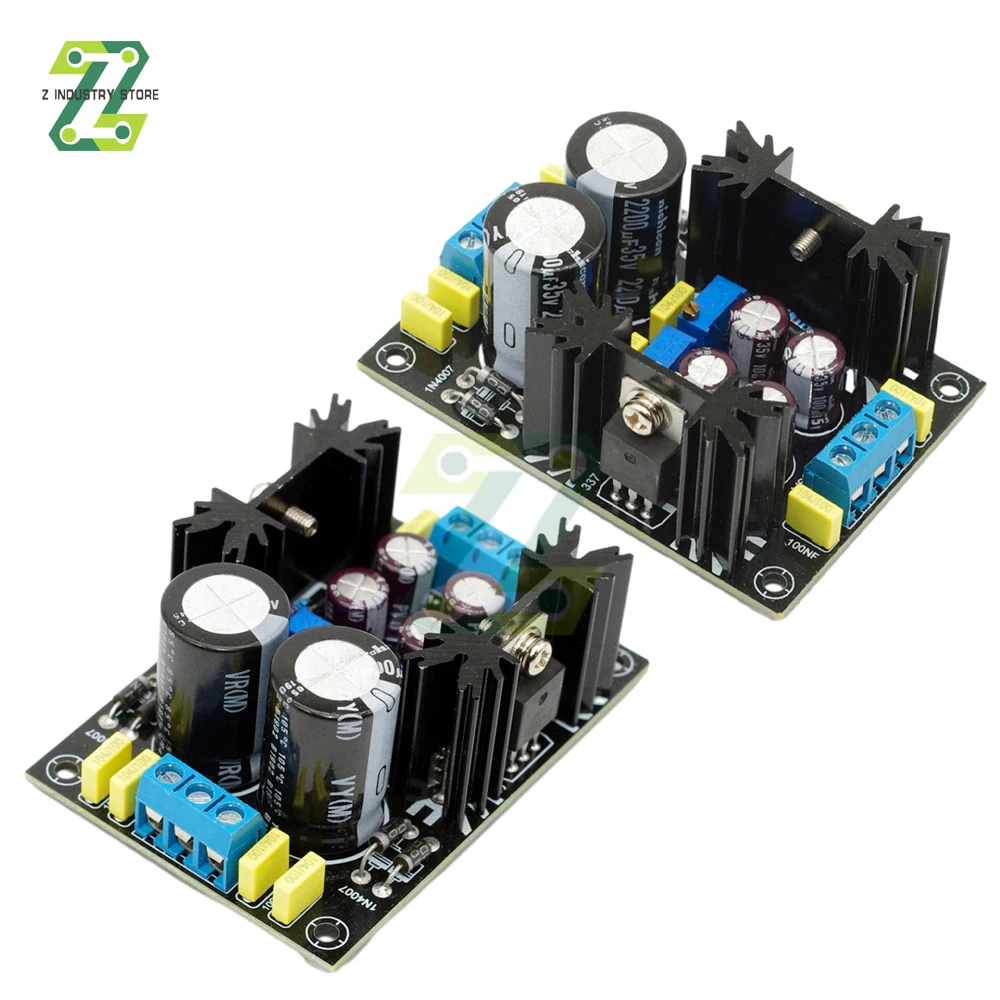 AC-DC LM317 LM337 Adjustable Voltage Regulator Power Supply Positive Negative Dual Power 5V 12V 24V PCB FOR Amplifier