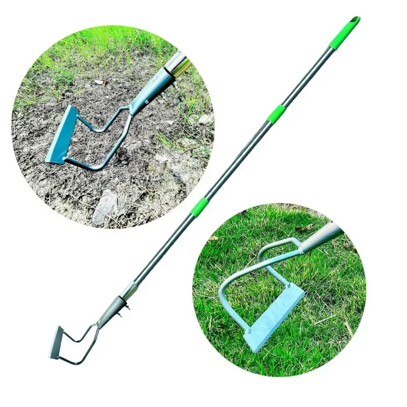 

Garden Hoe Assembly Mid-waist Hoe Garden Lawn Hoe Vegetable Garden Agricultural Weeder Soft Soil Drag New Product Gardening Tool